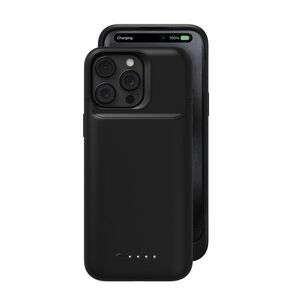 mophie Midnight Black Charging Phone Case 15 pro max